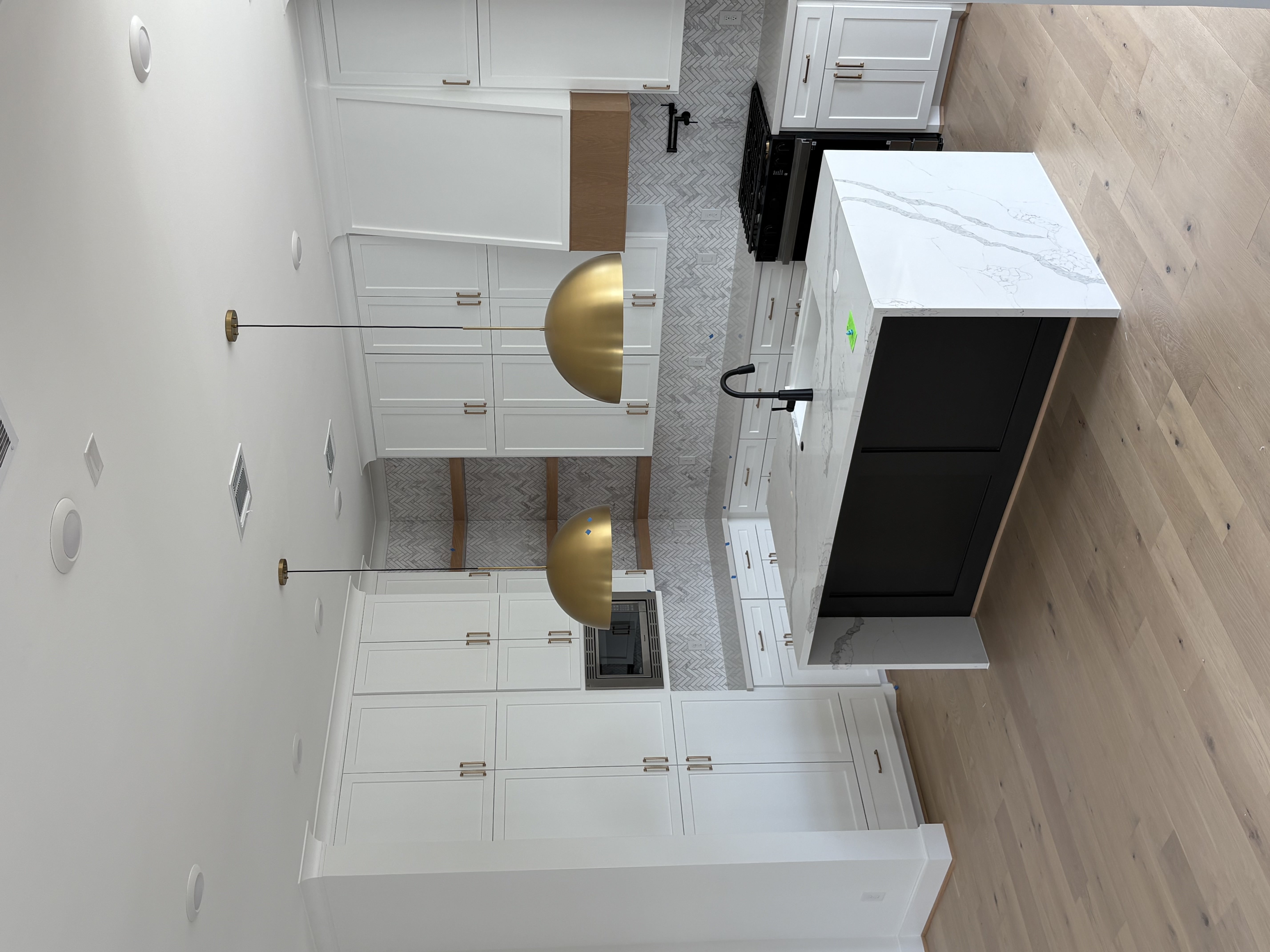 Silvestone Quartz Custom Home Downtown Houston